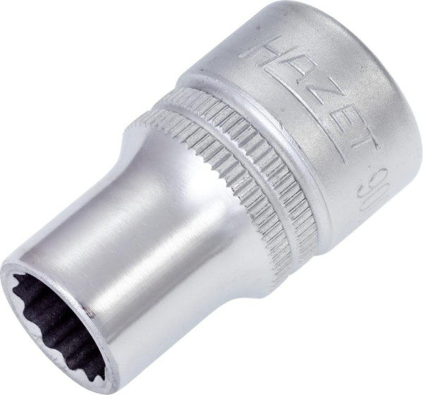Hazet-dop, bi-hex, hol vierkant 12,5 mm (1/2"), buiten dubbel-hex tractieprofiel, 7/16", 900AZ-7/16