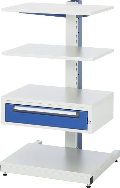RAU computerstandaard - model 6002, B650 x D650 x H1140 mm, 07-6002S.11