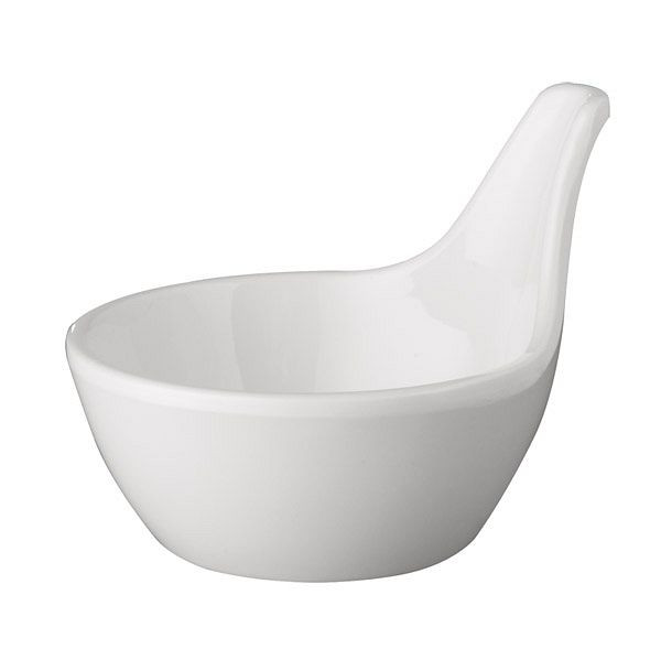 APS kom -GOURMET-, Ø 7 cm, hoogte: 6 cm, 0,05 liter, melamine, wit, verpakking van 20, 84018