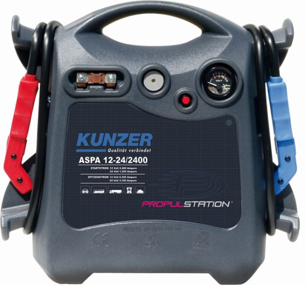 Kunzer AKKU-Start 12/24V AC/DC, Aandrijving, ASPA 12-24/2400