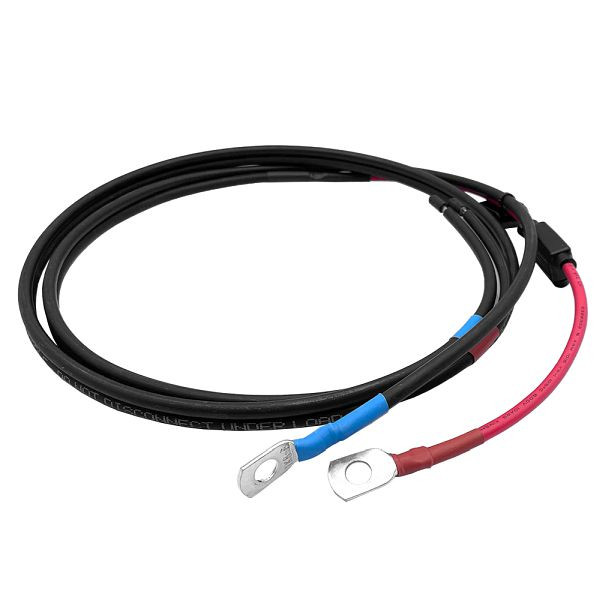 Offgridtec 1,5m SLA accukabel 40A inclusief poolklemmen + zekering, 8-01-001465