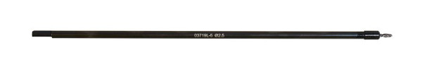 SW staalspiraalboor met verlengstuk, ø 2,5 mm, met gemonteerd verlengstuk, 03719L-5