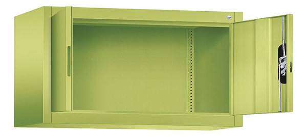 C+P opbouwkast Acurado, H500xW930xD400mm, kleur: Viridin groen / Viridin groen, verzonken handgreep, 9264-000 S10147