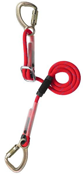 Skylotec frictie-gesp touw, waarschuwingskleur dyn. ATLAS SK12, FS 51 / lus, in waarschuwingskleur, Länge: 1,5m, L-0138-1,5