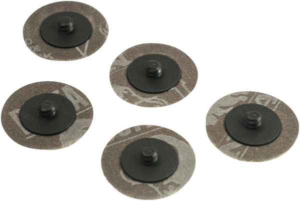 Hazet schuurpads, Ø 50 mm, korrel 60, aantal gereedschappen: 5, 9033-11-S060