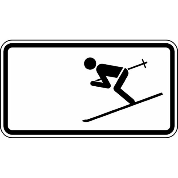 Stone HGS wintersport toegestaan nr. 1010-11, 231x420mm /RA2/platte vorm 2mm, 1010-11-121