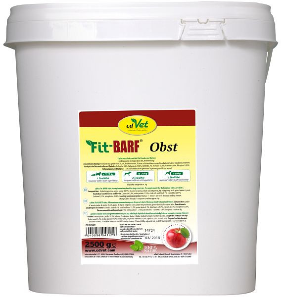 cdVet Fit-BARF fruit 2,5 kg, 4147