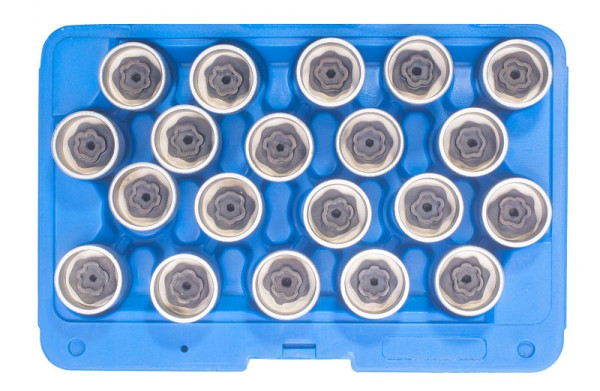 SW-Stahl velgslot demontageset, BMW, 20-delig, 02384L