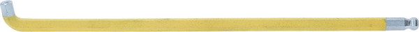 KS Tools Inbussleutel met kogelkop, XL, 6 mm, 108° haaks, 151.4427