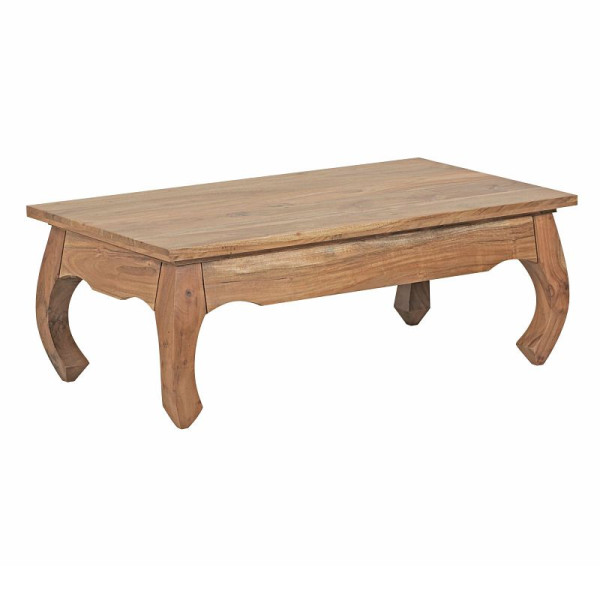 Wohnling salontafel OPIUM massief acaciahout 110 cm breed design natuurproduct landelijke stijl, WL1.447