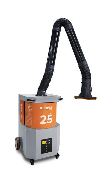 ELMAG afzuigsysteem, verrijdbaar, SmartFil, afzuigarm Ø 150mm/4m in buisuitvoering, 58705