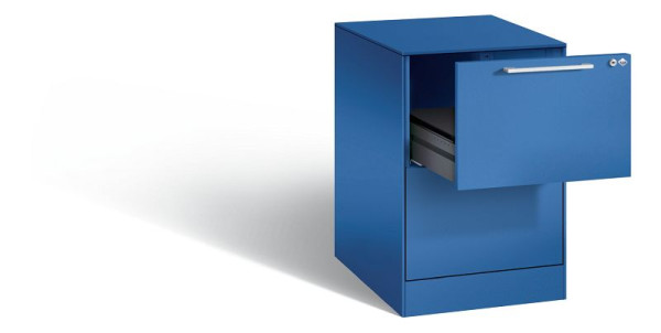 C+P archiefkast Asisto, H710xB440xD600mm, kleur: gentiaanblauw, beugelgreep, 146 275-221 S10010