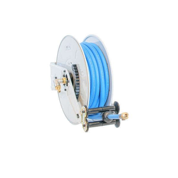 Ebinger slanghaspel OSM 310, max. 17bar / 50°C, 18m - 10mm ID PVC persluchtslang, 1.310.102