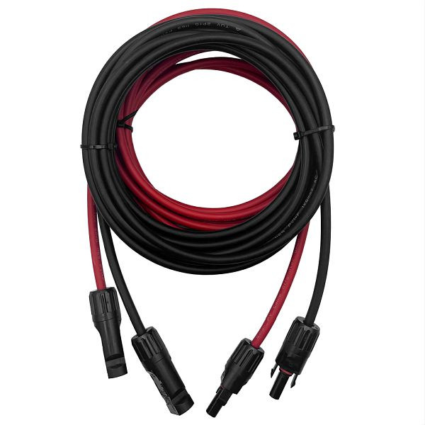 Offgridtec 7m MC4 naar MC4 aansluitkabel 6mm² rood/zwart, 8-01-017740-006