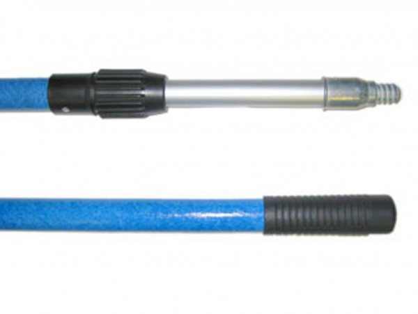 De Witte telescoopsteel PRO 2 x 1,2 m blauw, 600.100.001