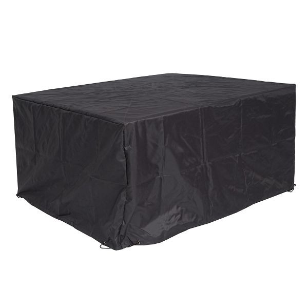Mendler HWC-J41 hoes, dekzeil beschermhoes beschermhoes, tuinmeubelgrill tuingrill buiten, 70x150x120cm, antraciet, 77655