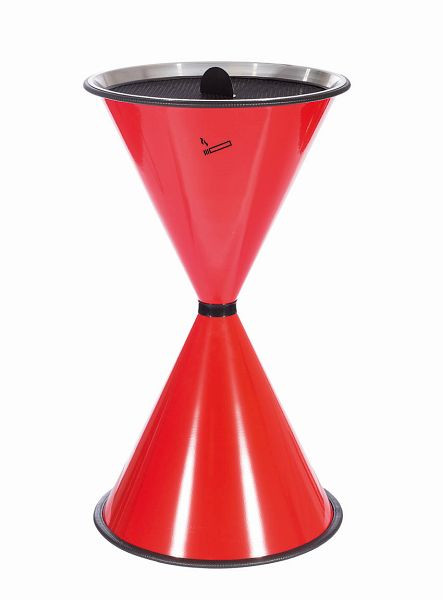 TKG staande asbak DIABOLO LIGHT Rood, 351010