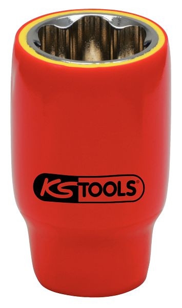 KS Tools 1/2" dopsleutel met beschermende isolatie, 8 mm, 117.1208