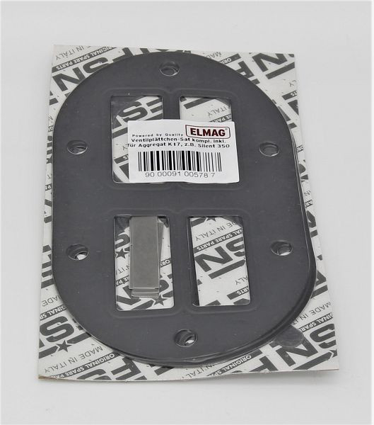 ELMAG klepplaatsatelliet compleet. met afdichtingen 'KIT H, voor eenheid K17, bijv. Silent 350, 9100578