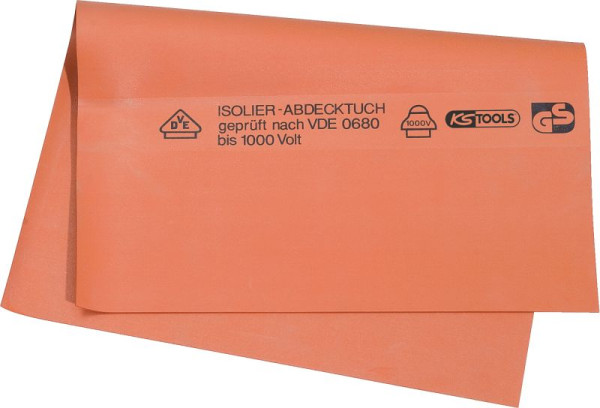 KS Tools rubber afdekdoek met beschermende isolatie, dikte 1, 6 Rol van 10 meter, 1000 mm, 117.1752