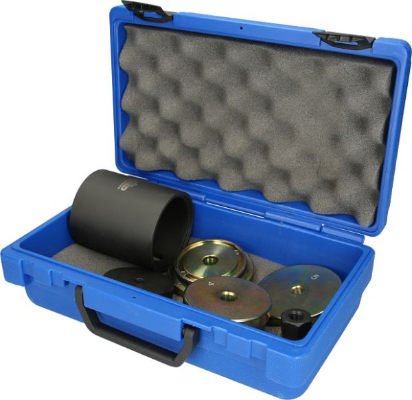 KS Tools stille lagergereedschapset voor BMW achterasdrager, 7-delig, 150.9865
