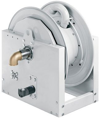 Ebinger slanghaspel SM 700-H, hydraulische motor + overbrengingsverhouding, max. 25m - 63mm OD / 45m - 50mm OD, tot 70 bar, 6.400.230.410