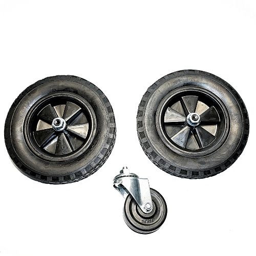 AEROTEC wielset 100 liter - 200 mm hard rubber, 9420083