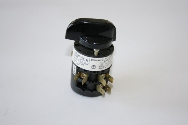 ELMAG schakelaar 230/0/380 volt voor EUROTRAFO, EUROAUFTAU, 9505020