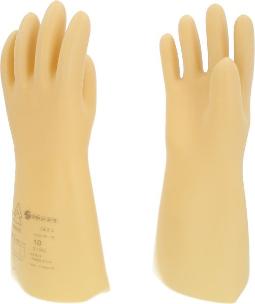 KS Tools Elektriciensbeschermhandschoen met beschermende isolatie, maat 10, klasse 2, wit, 117.0057