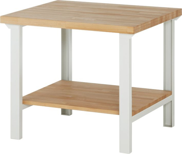 RAU werkbank serie 7000 - modulair ontwerp, massief beukenhouten plank, 1000x840x900 mm, 03-7000-7-109B4S.12
