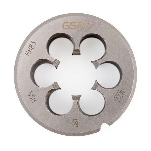 GSR-matrijs DIN EN 22568 (DIN 223) metrische draad rechts HSS M 22, 00402300