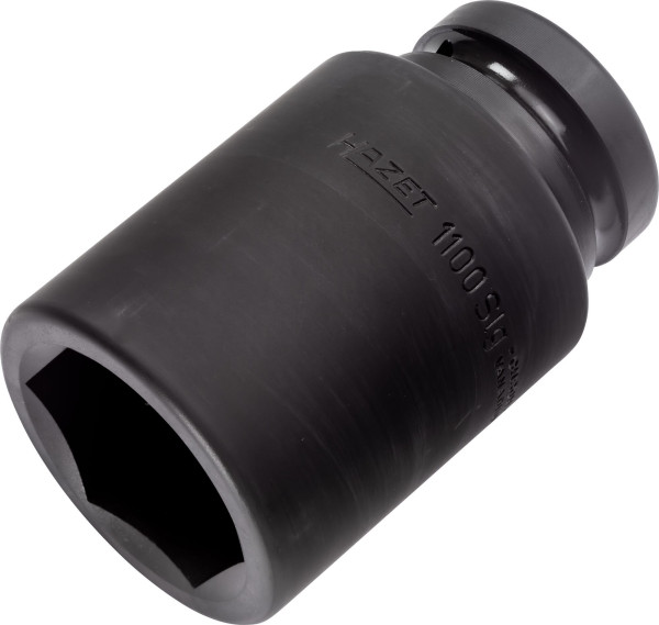 Hazet impact, machine schroevendraaierdop, zeskant, hol vierkant 25 mm, buiten zeskant profiel, 46 mm, lange versie, 1100SLG-46