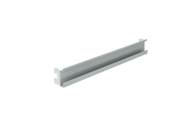 SOFAME ophangrail B835 mm voor zichtbare opbergdozen, lichtgrijs RAL 7035, W010080162GC