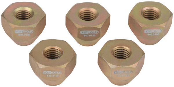 KS Tools speciale moerenset, 5-delig, M14x2, 440.0136