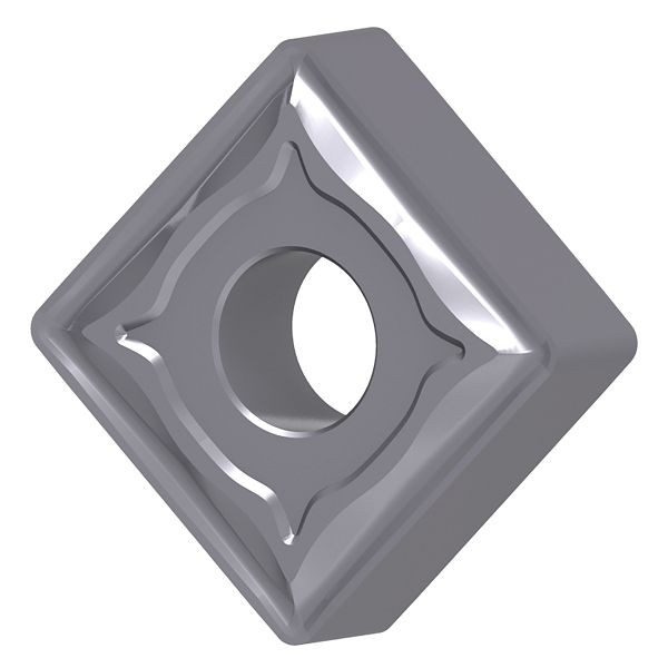 ELMAG HM wisselplaat SNMG 120404, voor klemhouder PSSNR 45°20x20 / 25x25 (voor aluminium, grijs gietijzer, ijzervrij materiaal, koper), 88373