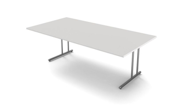 Kerkmann bureau extra groot B 2000 x D 1000 x H 750 mm, lichtgrijs, 11467211