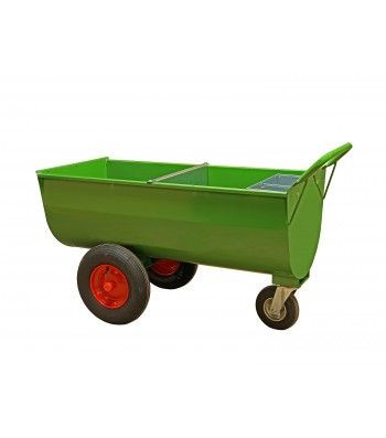 Growi voerwagen 250 LL met tussenschot en mineraalcontainer, 10121460