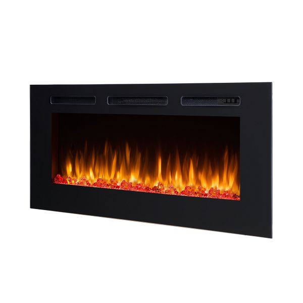 RICHEN elektrische haard Fiamma 48'', 2000 W, kleur: zwart, EF173D