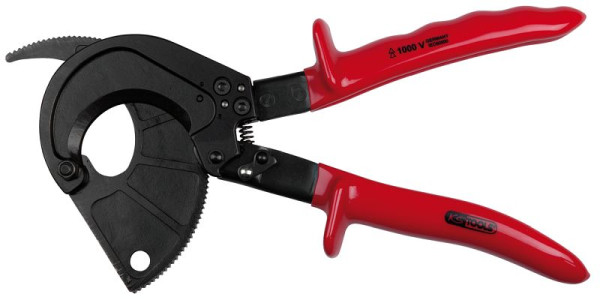 KS Tools ratelkabelschaar met beschermende isolatie, 310 mm, 117.1102