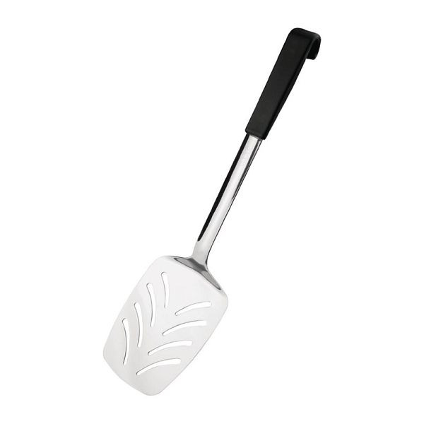 Vogue spatel met zwart handvat 34cm lang, CS025