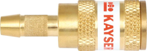 ELMAG acetyleenkoppeling, met 9 mm slangpilaar, inclusief automatisch gasslot volgens EN 561, 55236