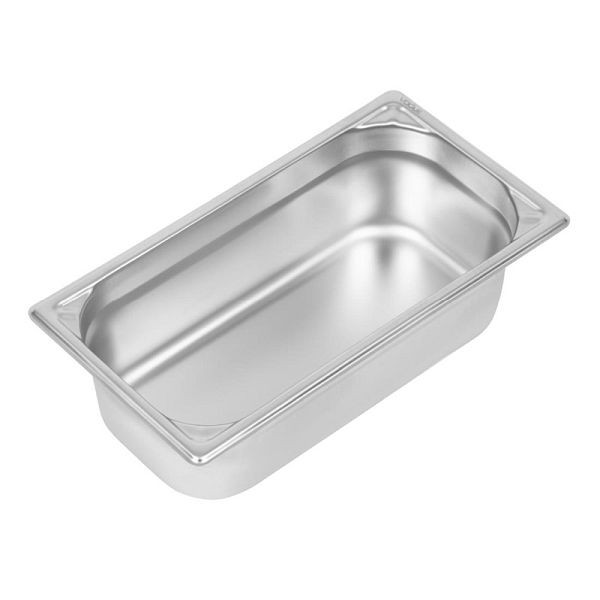 Vogue Heavy Duty GN Pan 1/3 RVS 100mm, DW443