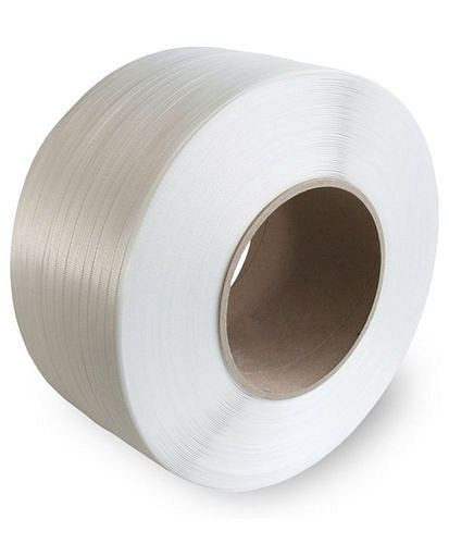 TransPak PP-omsnoeringstape, 12 x 0,63 mm x 3000 m, wit, verpakking: 2 rollen, 299665