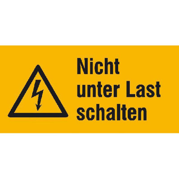 Stein HGS HGS elektrische markering/waarschuwingscombinatiebord, niet schakelen onder belasting, 52 x 26 mm / folie, vel van 9, 30.1334