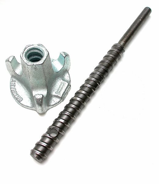 dr Schulze koorddraadstang M12 / 75 mm met grote slagmoer, MS22001091