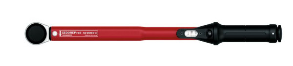 GEDORE rode momentsleutel 1/2 40-200Nm, lengte 485 mm, 3301217