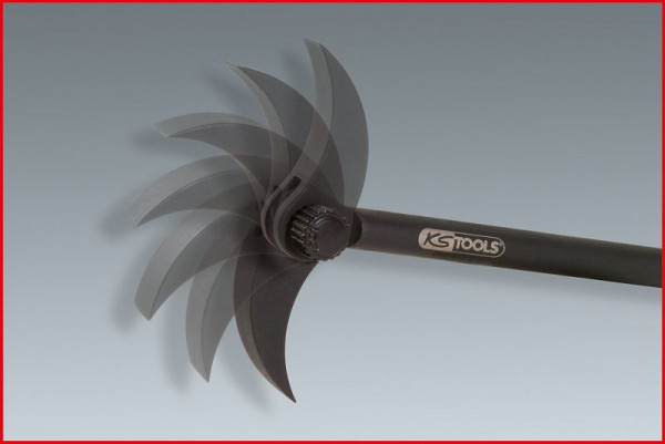 KS Tools koevoetset met rolkop, 3-delig, 911.8175