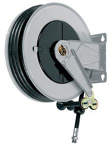 Ebinger slanghaspel OSM 400, max. 10bar / 50°C, max. 20m - 5/8"/ 15m - 3/4" slang, 1.400.2000