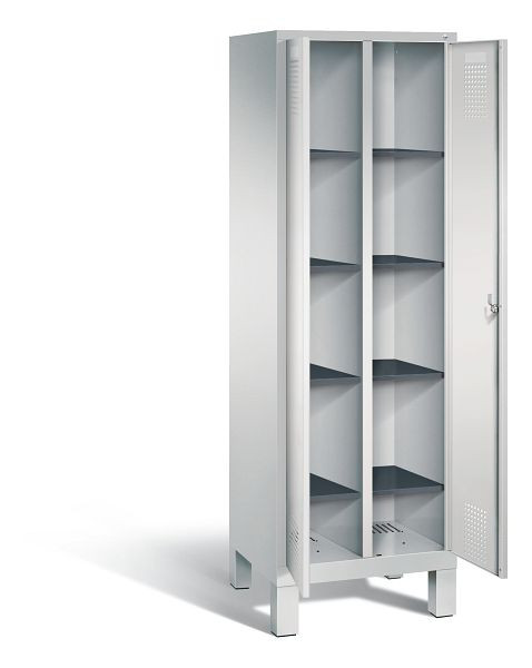 C+P washok Evolo, H1850xB610xD500mm, kleur: lichtgrijs, 48012-20B S10008
