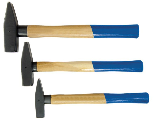SW-Stahl slotenmakershamerset, met handgreepbescherming, 3-delig, 50930L